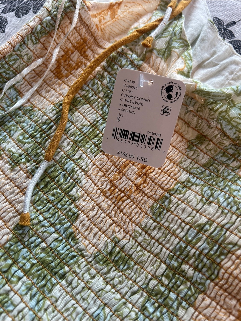 FREE PEOPLE Adriel Midi Dress size small - Picture 13 of 13